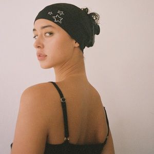 NWOT Emi Jay STAR HEADBAND IN NOIR